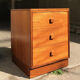 Pair of teak dressers from the 1970s