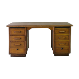 Double box administration desk