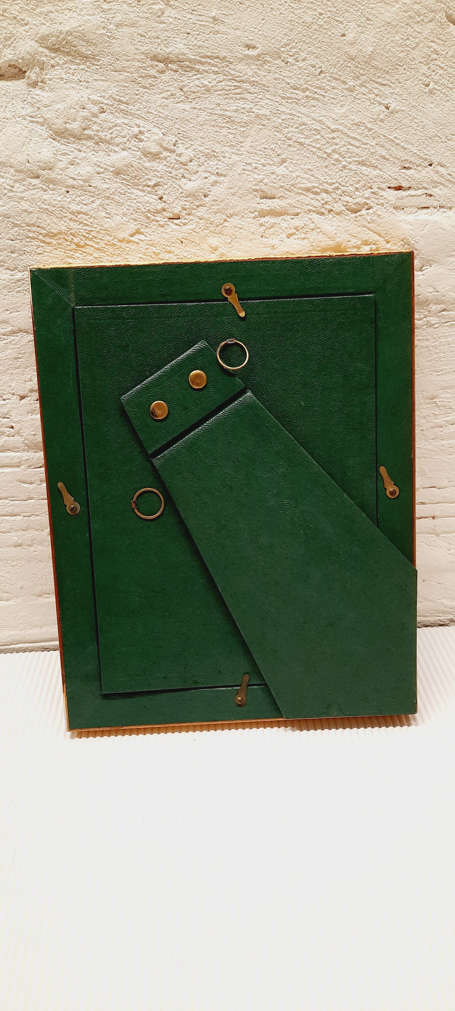 Gilded wood frame