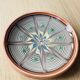 Romanian handicraft ceramic plate