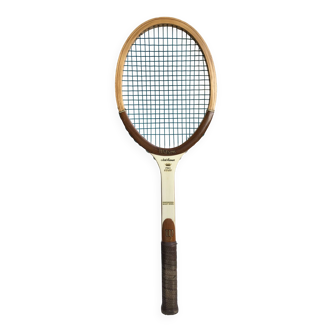 Vintage Wilson racket with cover 1970s