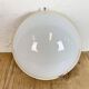 Industrial Bakelite Wall or Ceiling Light with Milk Glass, 1950s
