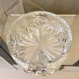 Saladier ou vide-poche en cristal taille