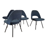 Set of 4 72CC Executive Eero Saarinen chairs for Knoll – Mid-Century Modern