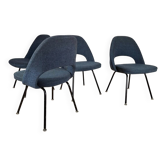 Set of 4 72CC Executive Eero Saarinen chairs for Knoll – Mid-Century Modern