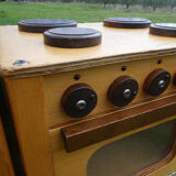 Vintage wooden children's school kitchen set