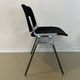 Black DSC chairs by Giancarlo Piretti for Castelli from the 60s/70s.