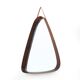 Vintage mirror with a teak frame, 1960s.