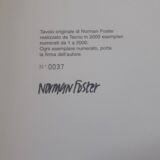 Table Design numérotée (série limitée) Nomos Norman Foster par Tecno Italie