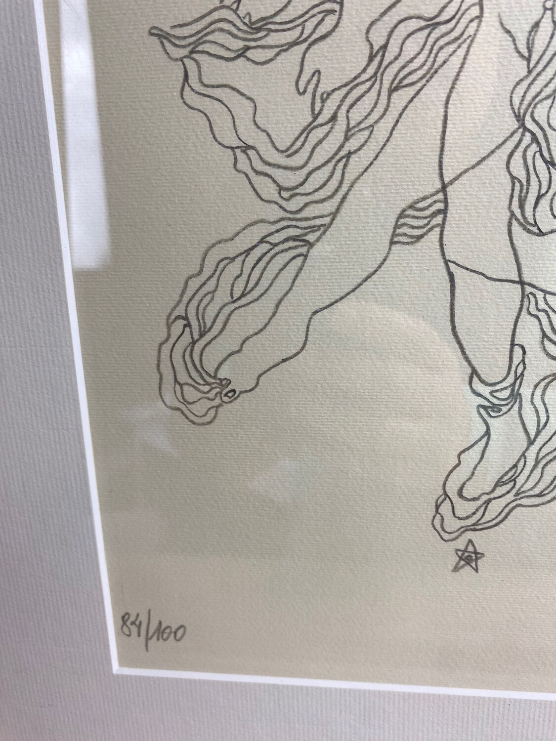 Jean Cocteau screen printing