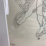 Jean Cocteau screen printing