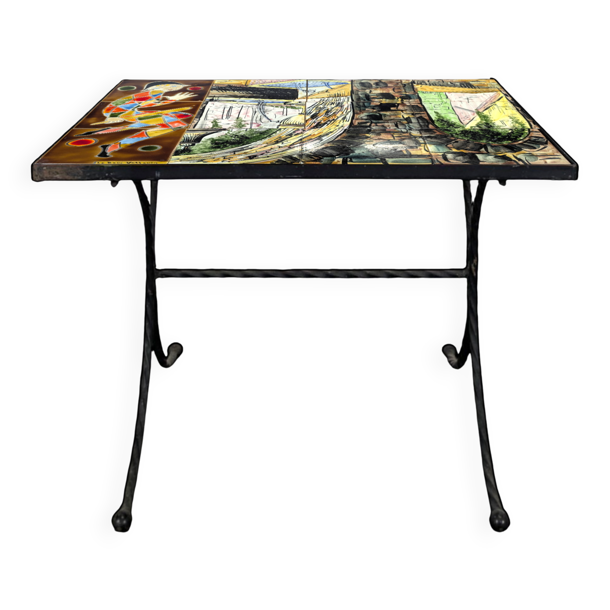 Arlequin coffee table Vallauris