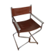 Fauteuil pliant en cuir