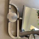 Old art deco-style wall mirror 63x33cm