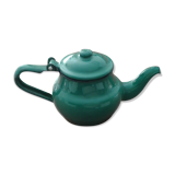 Small green enamelled pourer