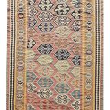 Kilim Rug Made By The Gashgai Tribes In Iran: 1.60 X 2.95 Meters