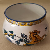 Small planter in Gien earthenware late nineteenth century