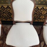 Suite de 4 chaises de style Louis XV