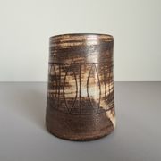 Ceramic Vase by Jacques Pouchain for Atelier Dieulefit, 1960s / Mid-Century / collection/ French ceramics