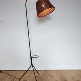 Vintage tripod floor lamp