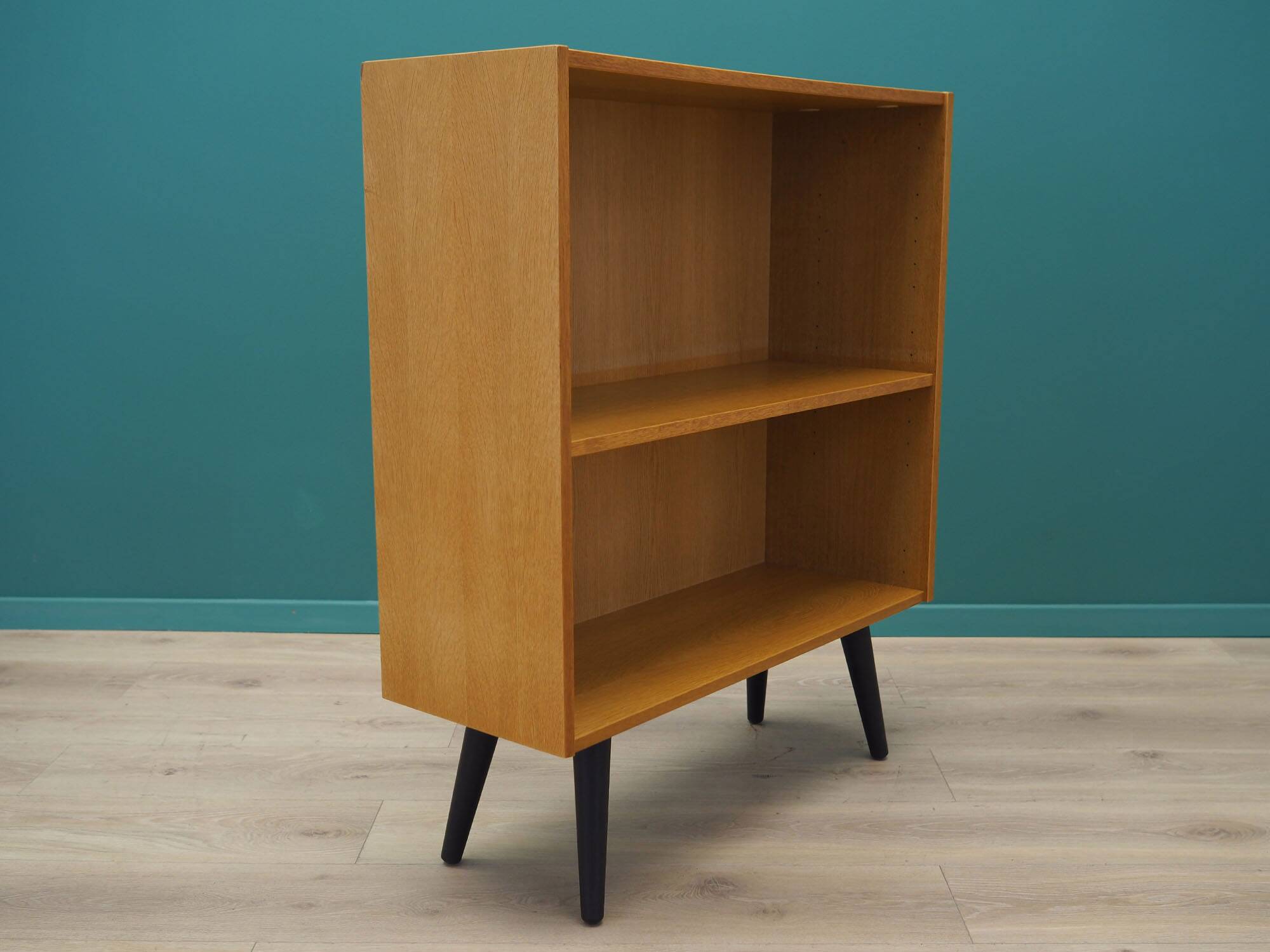 Ash bookcase, Danish design, 1970s, manufactured by Domino Møbel