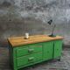 Old workbench industrial