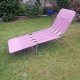Vintage sun lounger