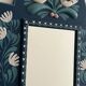 Scandinavian mirror 28x38cm
