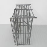 Steel wine rack for 200 bottles