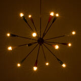 Italian colorful sputnik chandelier