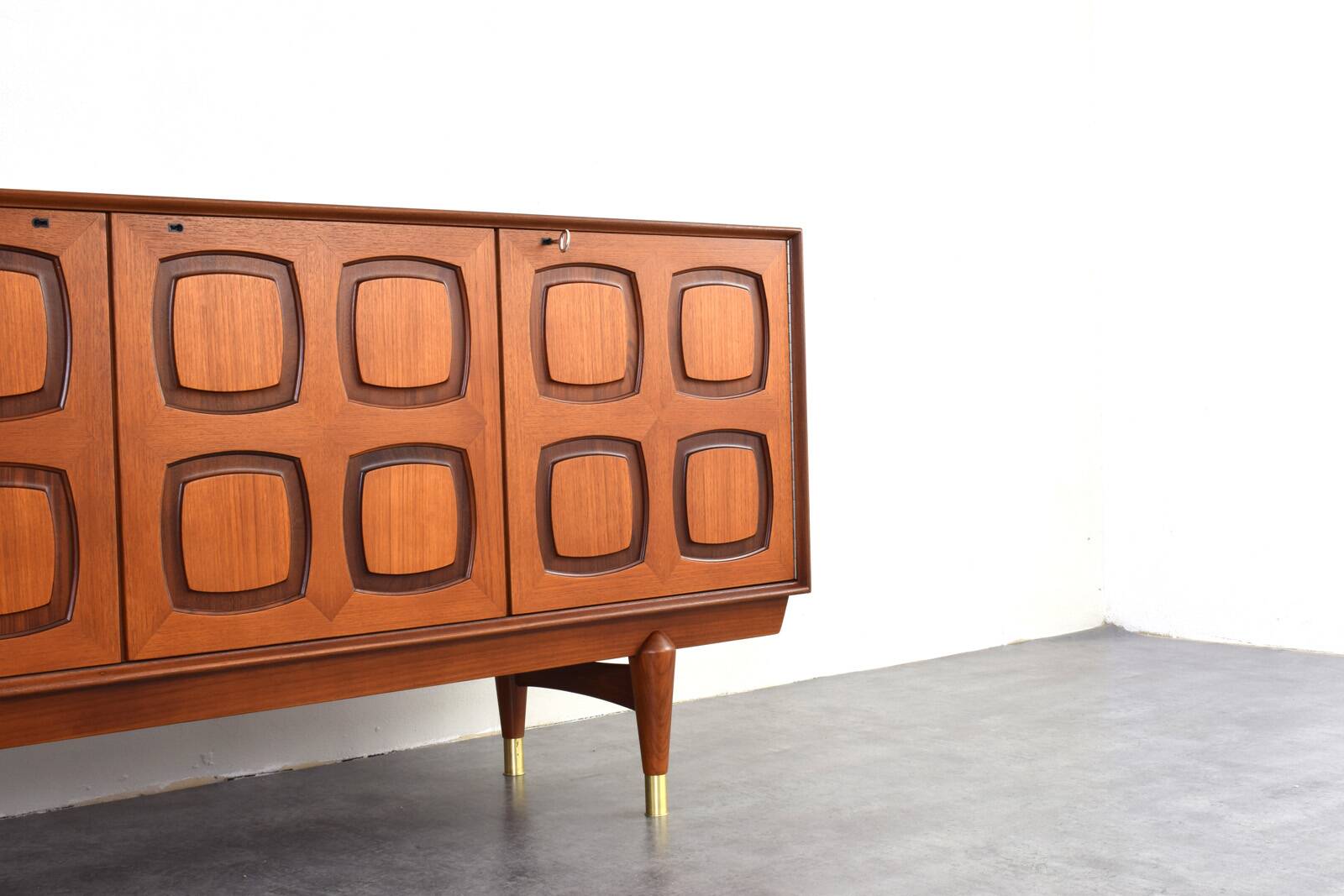Mid-Century Teak Sideboard by Rolf Rastad & Adolf Relling for Gustav Bahus