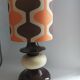 Large ceramic lamp, Germany, 1970s.