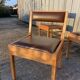 6 chaise bois et skaï