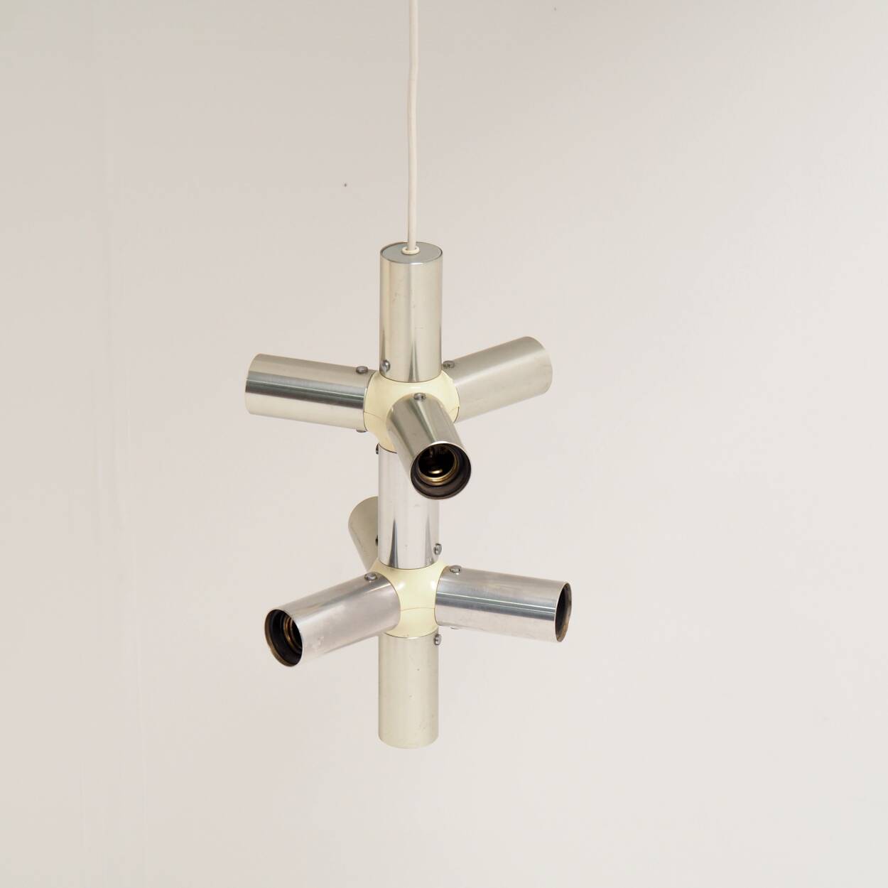Vintage ‘Lichtstruktur’ Pendant by Trix and Robert Haussmann