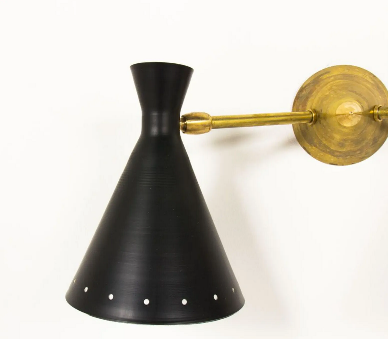 Sconce in the style of Italian creations of the 50s