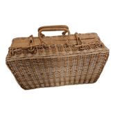 Rattan suitcase