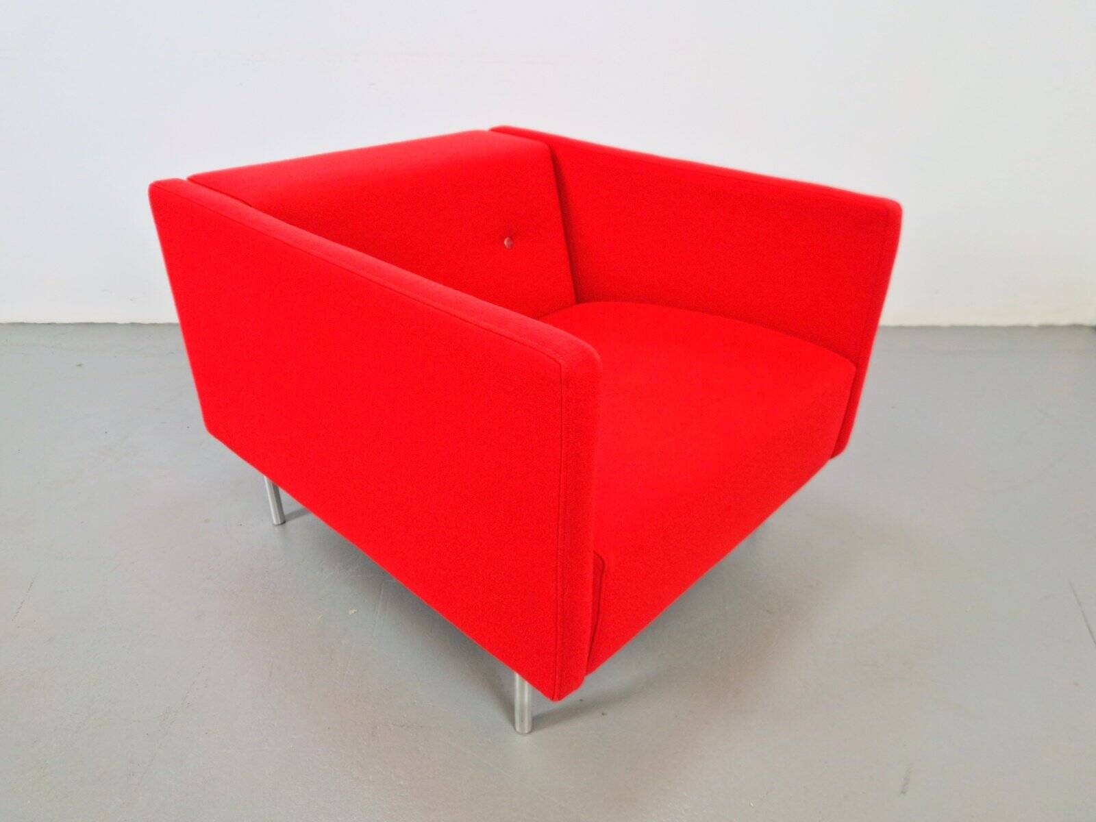 Dutch Modern Red Bottoni Armchair by Marcel Wanders for Moooi, 2010s