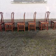 Chinese chairs of the early twentieth century in lacquered wood