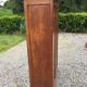 Oak double curtain workshop cabinet