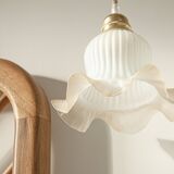 Suspension ou baladeuse tulipe vintage