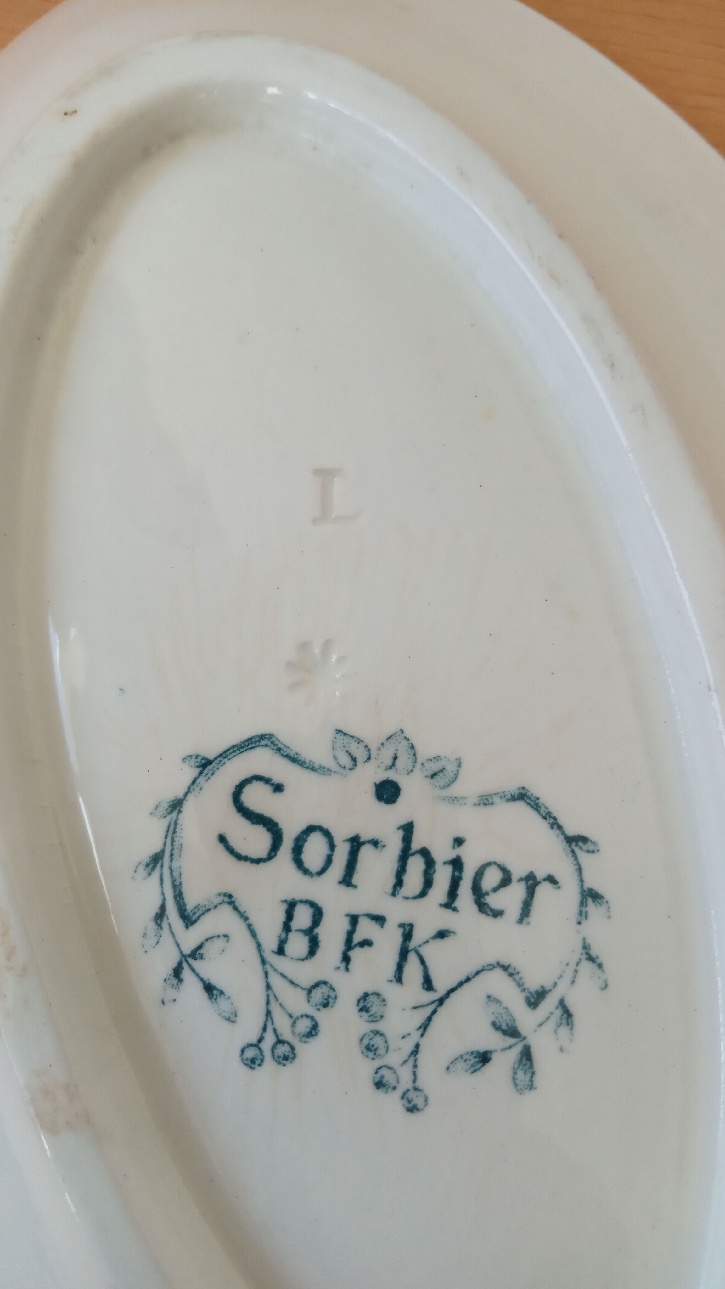 Trio of old serving dishes