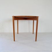 Mid-century modern teak side table/tray Sweden 1960s