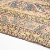 2x9 patchwork turkish runner rug