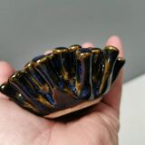 Small ceramic candlestick (for tea lights), Denmark 1970s.