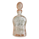 Carafe en verre rose