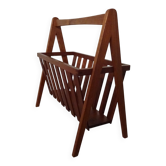 Danish Teak Magazine Rack, 1960s