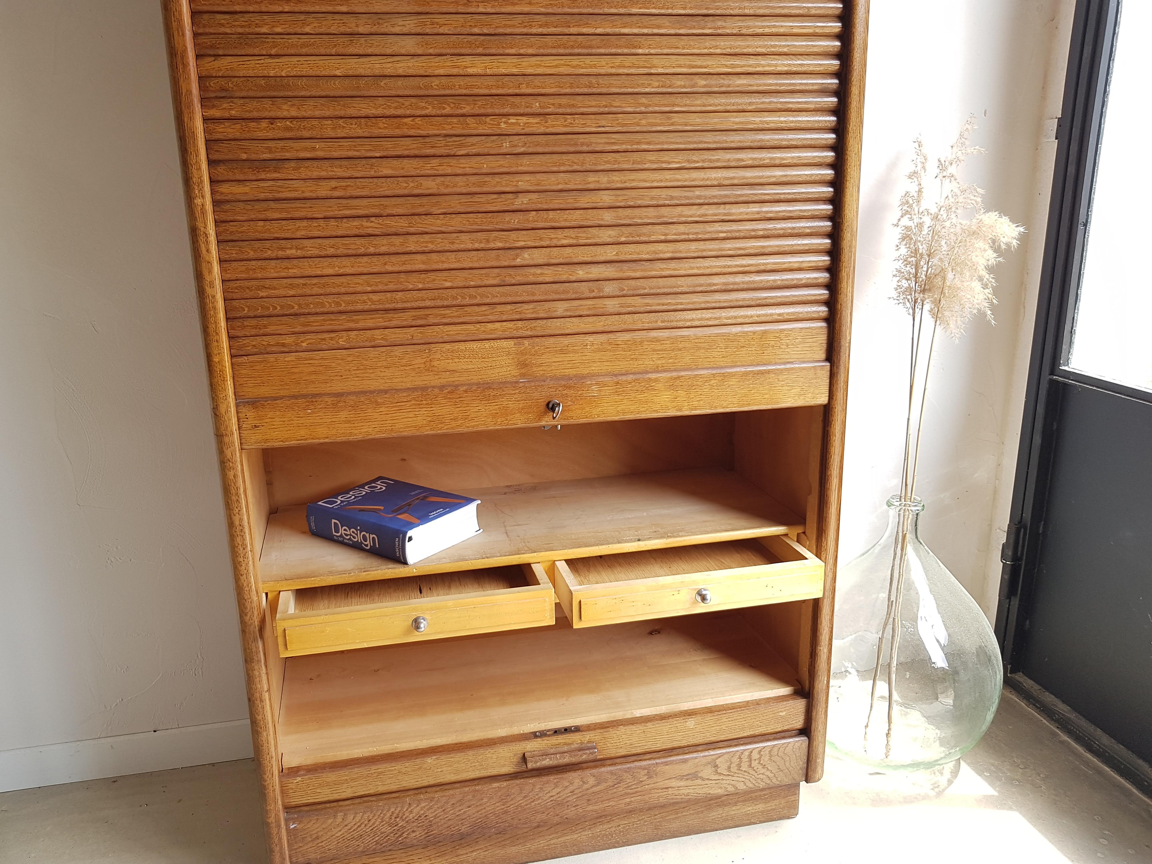 Curtain Secretary-circa years 50-