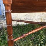 Door magazines / hotel books in mahogany