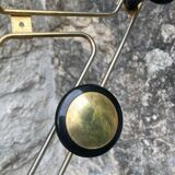 Vintage wall-mounted coat rack