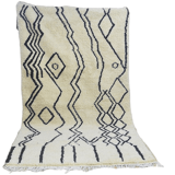 Abstract berber carpet 275 x 148 cm